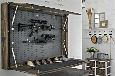 homemade steel gun cabinet|build cabinet around gun safe.